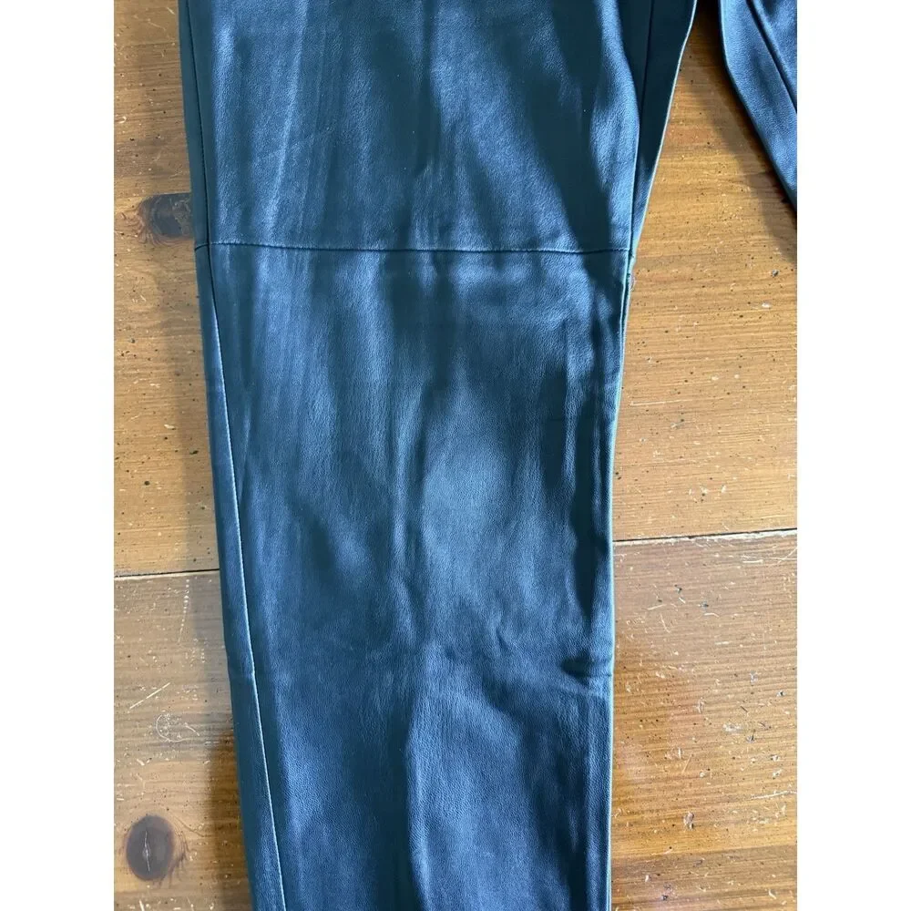 Ann Taylor | Faux Leather Leggings | Black | Size 8 | NWT